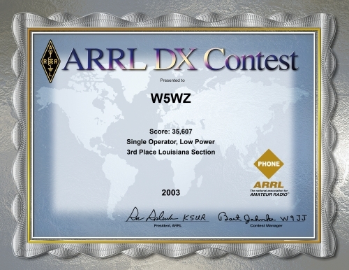 2003-W5WZ-ARRL-DX-PHONE
