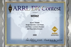 2000-W5WZ-ARRL-DX-PHONE