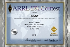 2016-K8AZ-ARRL-DX-PHONE